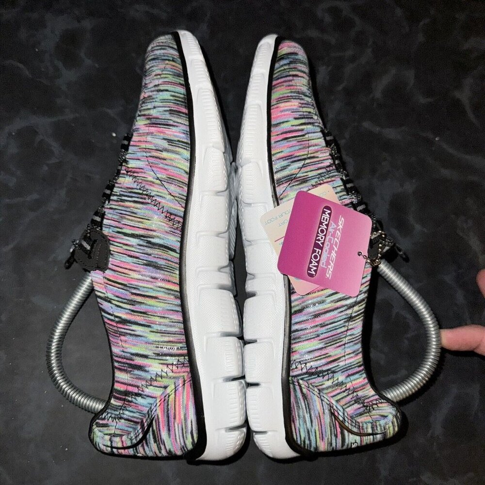 SKECHERS Empire Rock Colorful Relaxed Fit Walking Comfort Shoes Women’s Size 8 - Picture 4 of 6